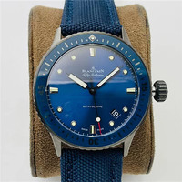 TWS厂宝珀五十噚43.6MM帆布款自动机械男女腕表
