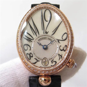 ZF厂宝玑Breguet那不勒斯皇后系列玫瑰金女士腕表
