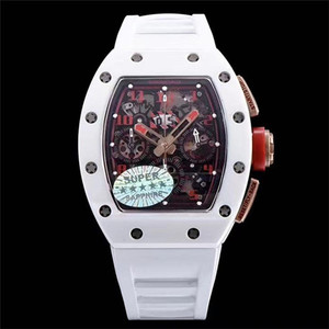 KV厂理查德米勒手表男RM-011白色陶瓷限量款腕表