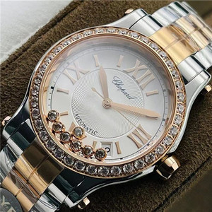 YF厂萧邦手表HAPPY DIAMONDS系列274893-5003女钢带腕表