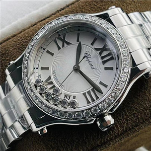 YF厂萧邦手表HAPPY DIAMONDS系列机械钢带腕表